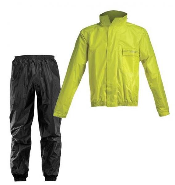 Fato Chuva Acerbis Florescente/Preto