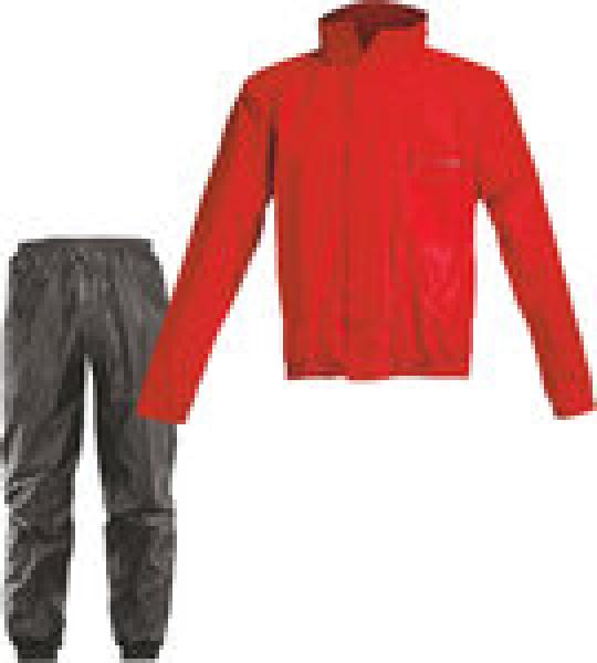 Fato Chuva Acerbis Vermelho/Preto