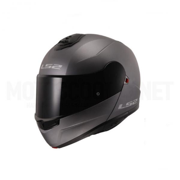 Capacete FF908 Strobe II em cor titânio mate