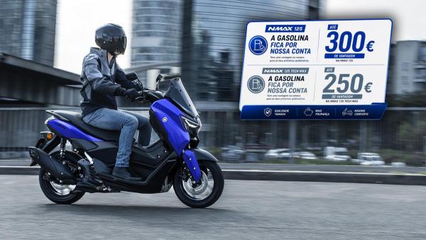 NMAX 125 Icon Blue  Preço Chave na Mão Beneficia de uma vantagem até 300€.
