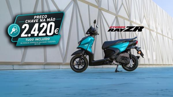 RayZR Matt Cyan  Preço Chave na Mão